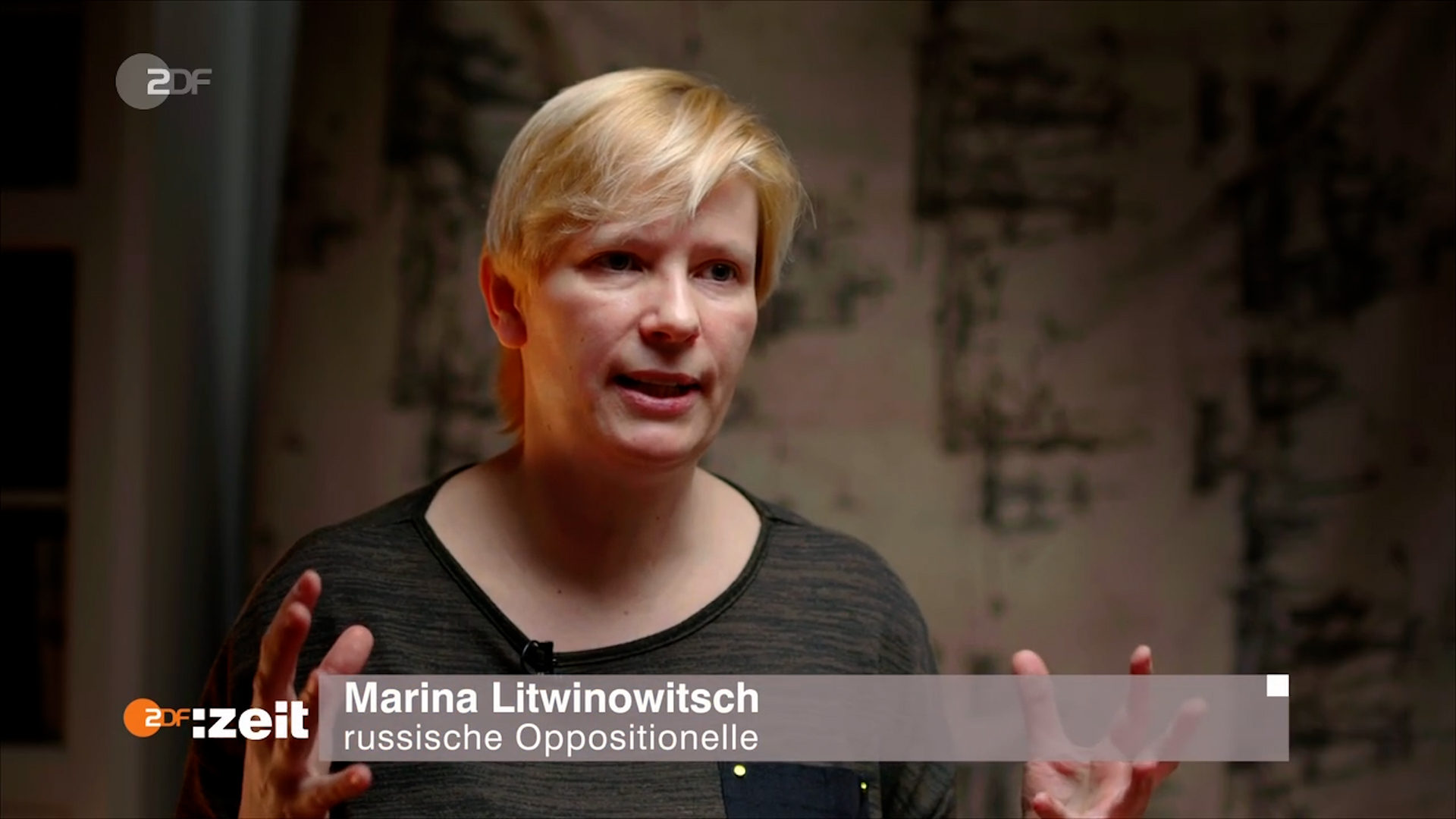 portrait of marina litvinovich in interview
