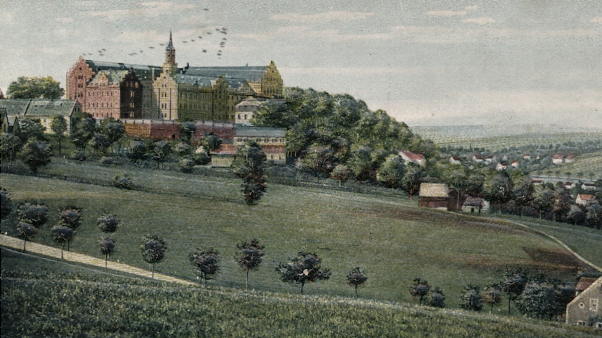 Postcard of the old castle
