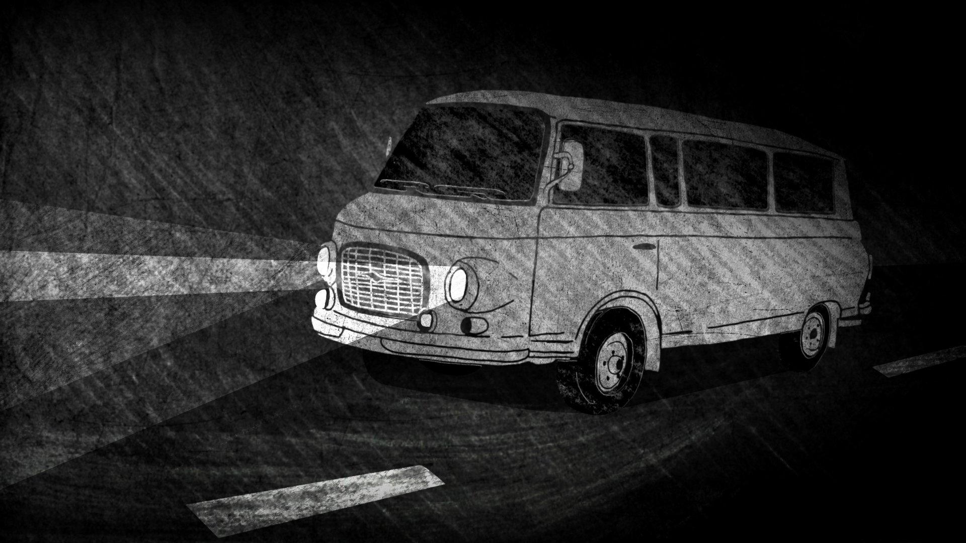 animation of a gdr pickup truck